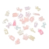 Imitation Jelly Acrylic Pendants OACR-G058-09-1