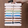 8Pcs Bohemia Srtyle Polymer Clay Heishi Beaded Stretch Bracelets FS-WG10640-07-1