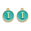 Golden Plated Alloy Enamel Charms LS-ENAM-Q437-15I-1