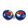 Christmas Handmade Lampwork Enamel Beads LAMP-C020-03F-3