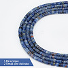 GOMAKERER 2 Strands Natural Sodalite Beads Strands G-GO0001-41-3