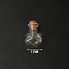 Mini High Borosilicate Glass Bottle Bead Containers BOTT-PW0001-261N-1