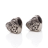 304 Stainless Steel European Beads STAS-I134-14AS-1