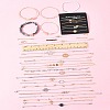 8Sets 8 Styles Iron Alloy Link Bracelets Set for Women BJEW-FS0001-10-5