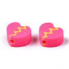Handmade Polymer Clay Beads CLAY-N008-023G-3