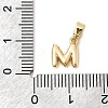 Brass Letter Charms KK-G554-22G-M-3