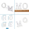 Wooden Alphabet Letters Ornaments WOOD-TA0002-37-22