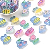 32Pcs 8 Style Transparent Acrylic Beads MACR-FS0001-95-2
