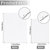 8Pcs 2 Style Aluminum Heat Transfer Picture Plate DIY-CP0007-12-2