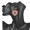 Glass Seed Bead Dangle Earrings EJEW-MZ00768-03-2