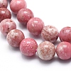 Natural Rhodonite Beads Strands G-G823-06-10mm-3