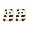Animal Alloy Enamel Cabochons AL-CBA1A6F-01KCG-A-1