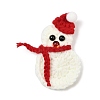 Christmas Yarn & Plastic Brooch JEWB-K029-01B-1