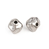 Irregular 304 Stainless Steel Beads STAS-D394-03M-P-3