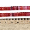 Dyed Natural Agate Beads Strands G-U030-B01-04-5