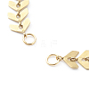 304 Stainless Steel Cobs Chains Bracelet Makings AJEW-JB00929-2