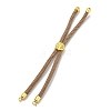 Nylon Cords Bracelet Makings Fit for Connector Charms AJEW-P116-01G-14-2