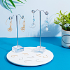 32Pcs 2 Colors Brass Earring Hooks FIND-AR0001-58-6