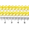 Transparent Glass Beads Strands GLAA-A014-03D-4