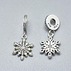 Antique Silver Plated 925 Sterling Silver European Dangle Charms STER-L061-B05-AS-2