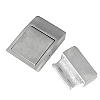 Tarnish Resistant 304 Stainless Steel Bayonet Clasps STAS-E440-01P-2