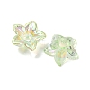 Transparent Acrylic Bead Caps AC-CBA1E6C-06C-3