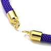 Nylon Cords Bracelet Makings Fit for Connector Charms AJEW-P116-02G-02-2