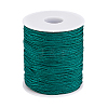 1 Roll 100 Yards Round Nylon Braided Thread NWIR-PH0002-22G-7