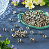 100Pcs Crackle Transparent Glass Beads Strands GLAA-TA0004-11C-5