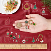 DIY Christmas Theme Earring Making Kits DIY-SC0019-45-3