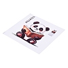 Animals PVC Waterproof Self Adhesive Stickers STIC-K001-04A-3