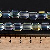 Electroplate Glass Beads Strands GLAA-G112-07H-4