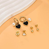 3 Pairs Elegant Stainless Steel Earring Sets OF1161-3-1
