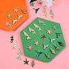 48Pcs 24 Style Alloy Enamel Pendants ENAM-SZ0001-66-5