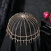 Alloy Rhinestone Headbands AJEW-WH20020-247G-3