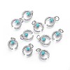 Brass Charms KK-F783-08P-1