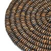 Frosted Natural Bronzite Beads Strands G-K389-C23-01-3