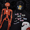 36Pcs 9 Styles Halloween Translucent Resin Decoden Cabochons CRES-WR0001-01-5
