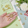 20Pcs 5 Styles Brass Clip-on Earring Findings KK-WR0001-74-3