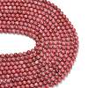 Natural Thulite Beads Strands G-C280-B17-8mm-5