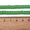 Imitation Jade Glass Beads Strands GLAA-NH0002-A01-B03-4