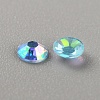 Transparent Flat Back Resin Rhinestone Cabochons RESI-TAC0010-72C-02-2