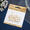 36Pcs 2 Styles Brass Pendants KK-BBC0017-93-6