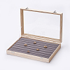 Wooden Ring Presentation Boxes ODIS-P006-12-4