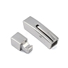 Non-Tarnish 316 Stainless Steel Bayonet Clasps STAS-K282-08C-P-2