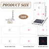 Transparent Acrylic Display Boxes ODIS-WH0329-95B-2
