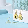 925 Sterling Silver Ear Stud Findings STER-K167-042A-G-7