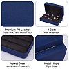 3-Slot Rectangle PU Leather Finger Ring Display Boxes CON-WH0099-10A-4