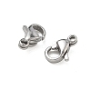 304 Stainless Steel Lobster Claw Clasps STAS-H352-01B-P-2