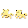 PVD Vacuum Plating 304 Stainless Steel Charms LS-STAS-N092-94G-2